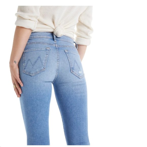 MOTHER | The Insider Crop Step Fray (Thrilling Shots) - Picture 4 of 16